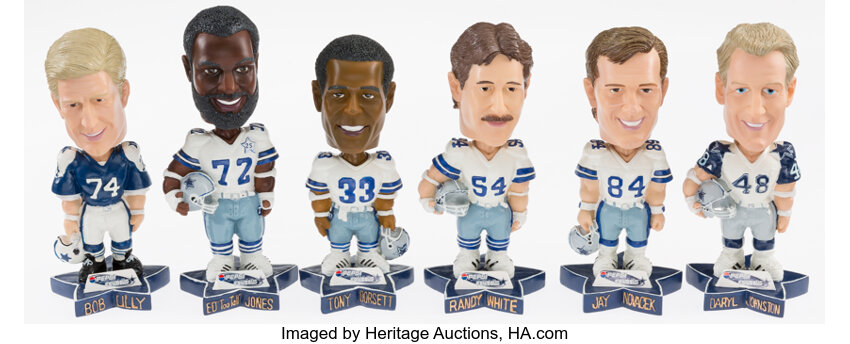 Tony Dorsett Dallas Cowboys Career Retrospective Bobblehead Officially Licensed by NFL