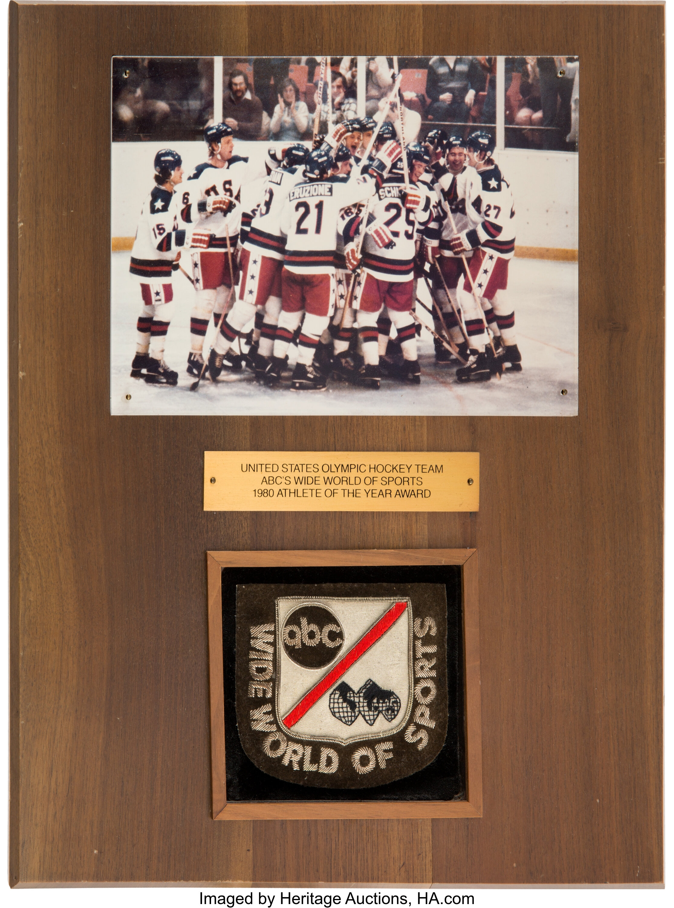 1980 Herb Brooks Usa Hockey Team Abc Wide World Of Sports Athlete Lot 80278 Heritage Auctions