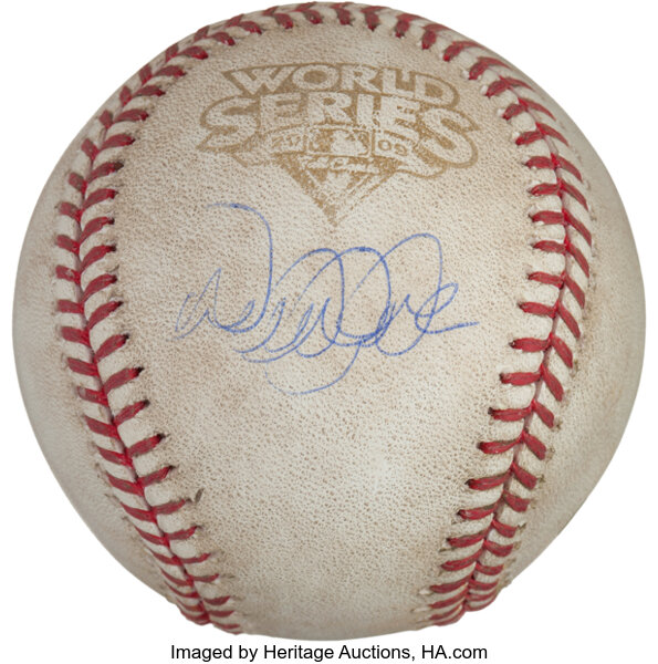 Game-used or Autographed Derek Jeter