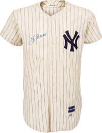 MLB Yogi Berra Signed Jerseys, Collectible Yogi Berra Signed Jerseys