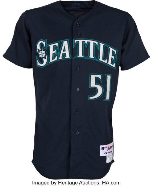 Ichiro Suzuki Team Issued Jersey - Size 42, Majestic Jersey