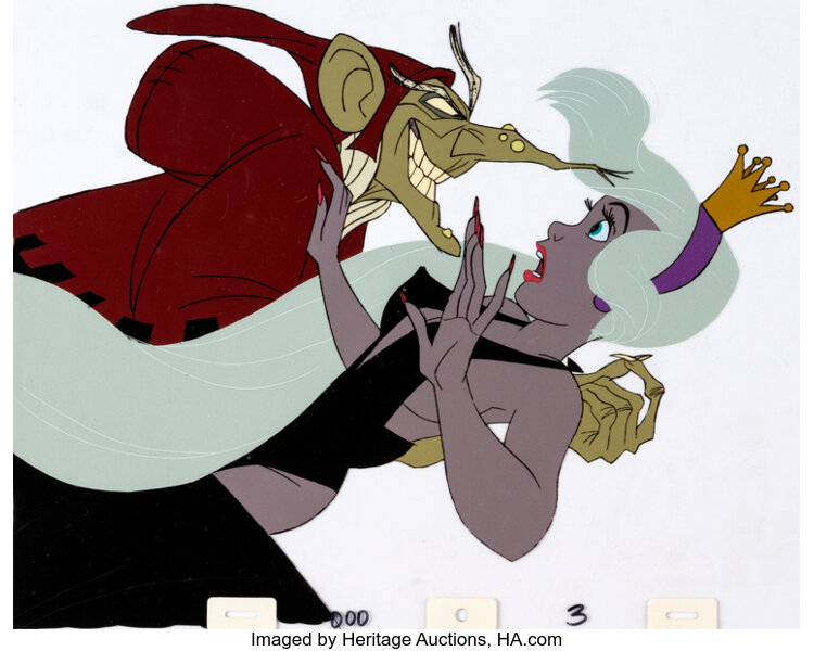 Dragon S Lair 2 Princess Daphne And Mordroc Production Cel Don Lot Heritage Auctions