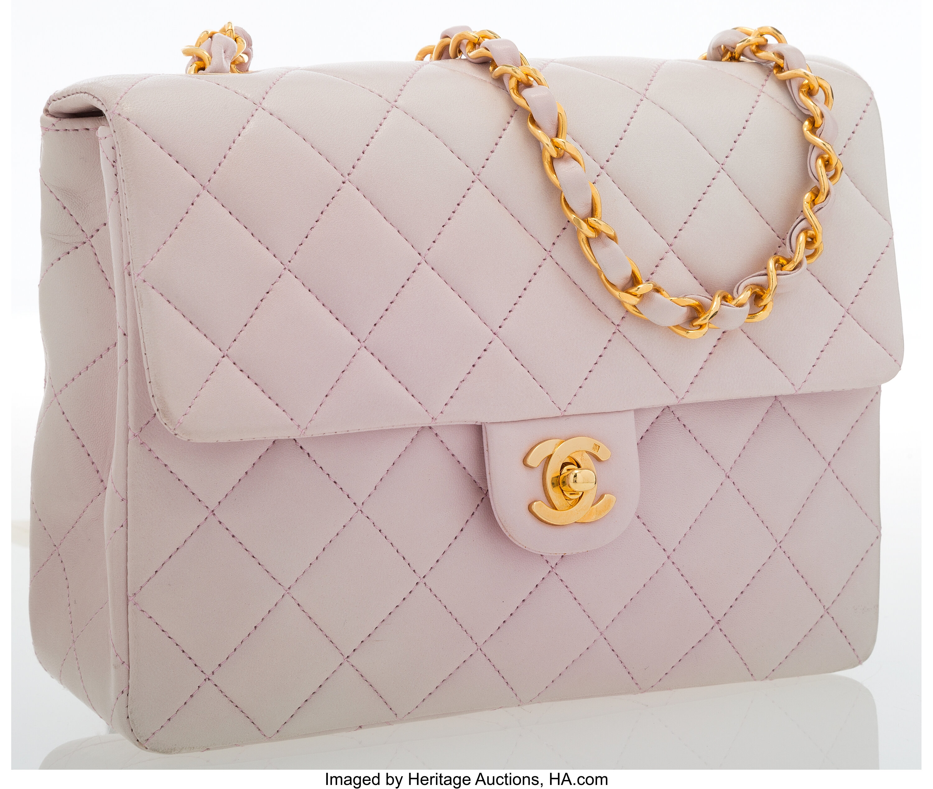 Lot 151 - Louis Vuitton Cream Patent Leather Damier