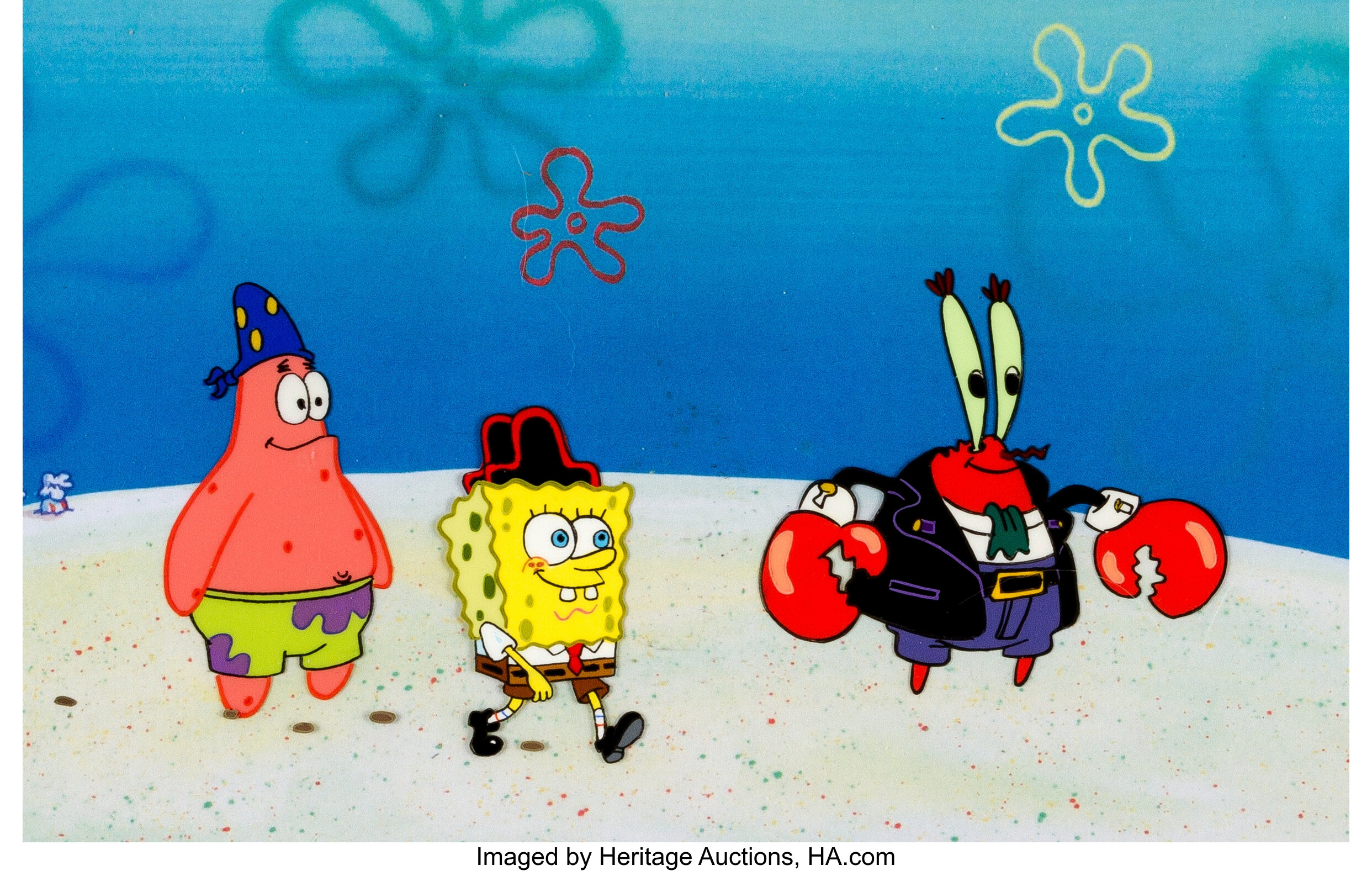 spongebob squarepants and mr krabs