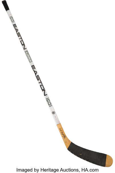 1996 Wayne Gretzky Game Used, Signed Hockey Stick - UDA Hologram 