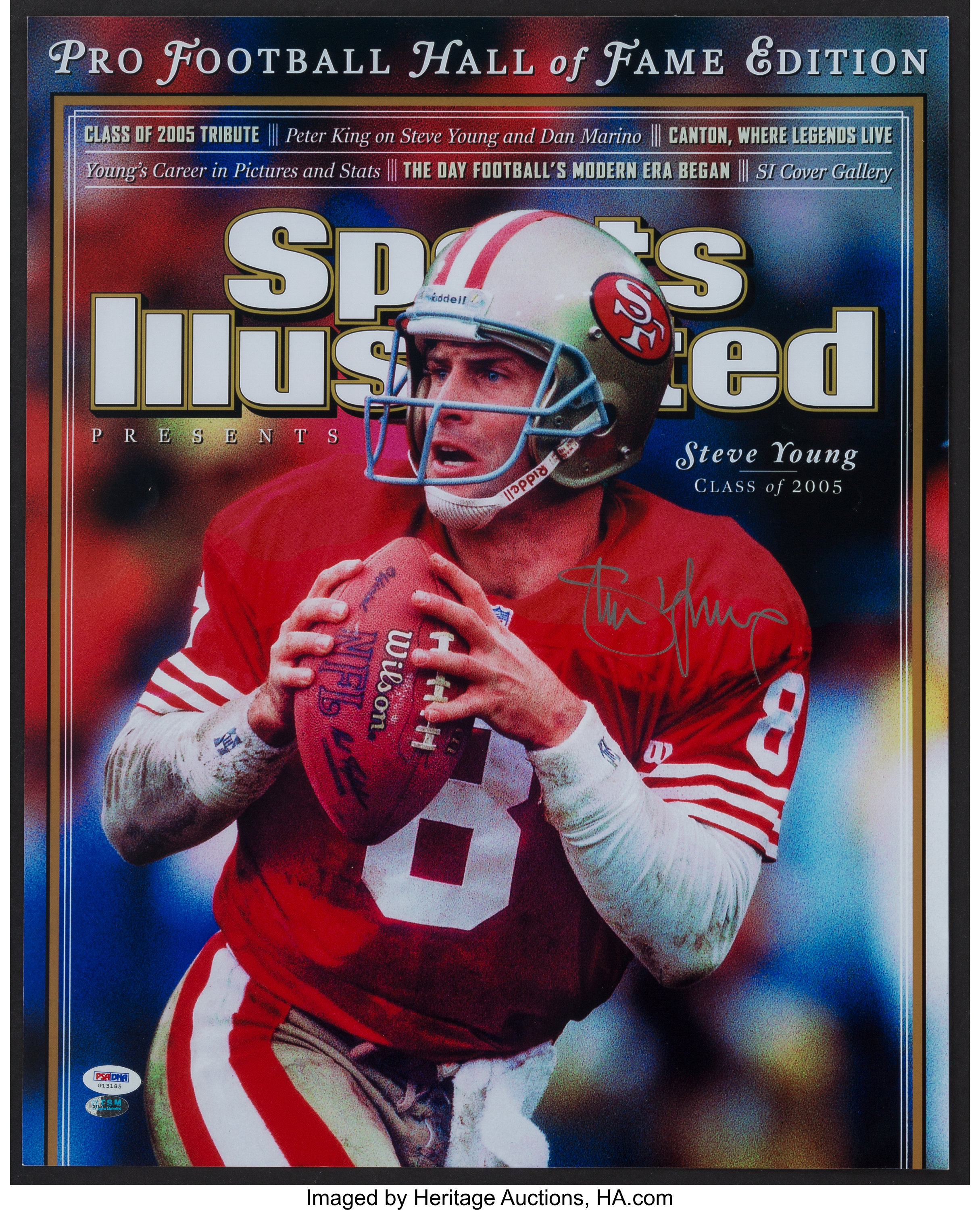 Steve Young San Francisco 49ers Poster/canvas Print 