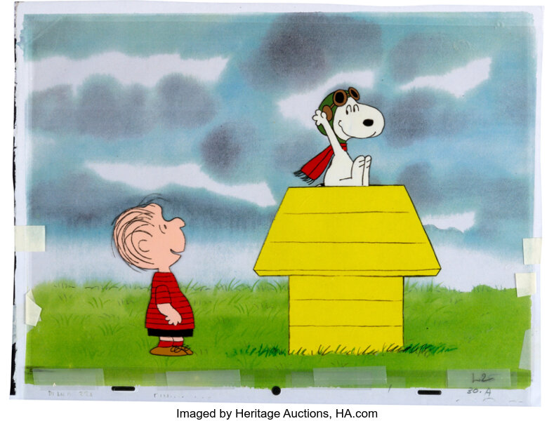 Charlie Brown And Snoopy Show Spain Edition Linus And Wwi Flying Lot 94447 Heritage Auctions