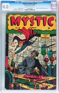 Mystic Comics V#2 (Timely, 1944) CGC VG 4.0 Off-white to white pages