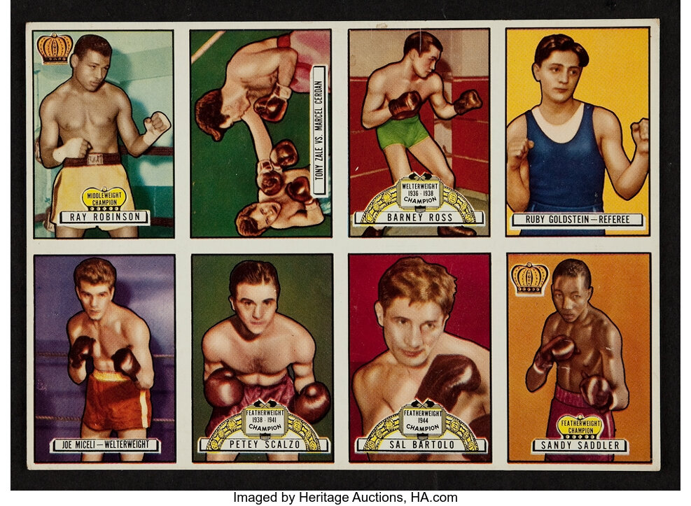 1951 Topps Ringside Ray Robinson