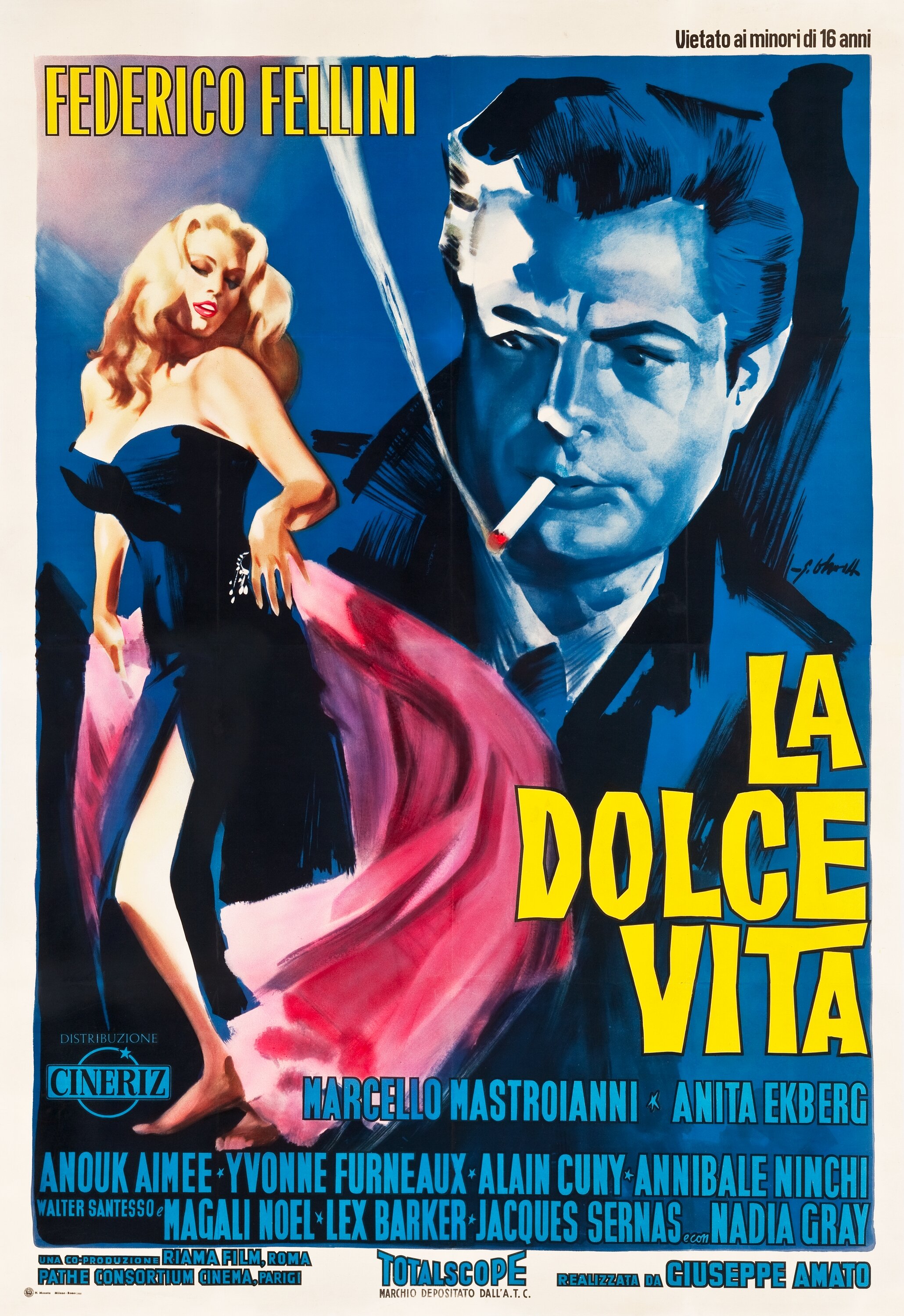 Cinema Style File--1960s Italian Style in Frederico Fellini's LA