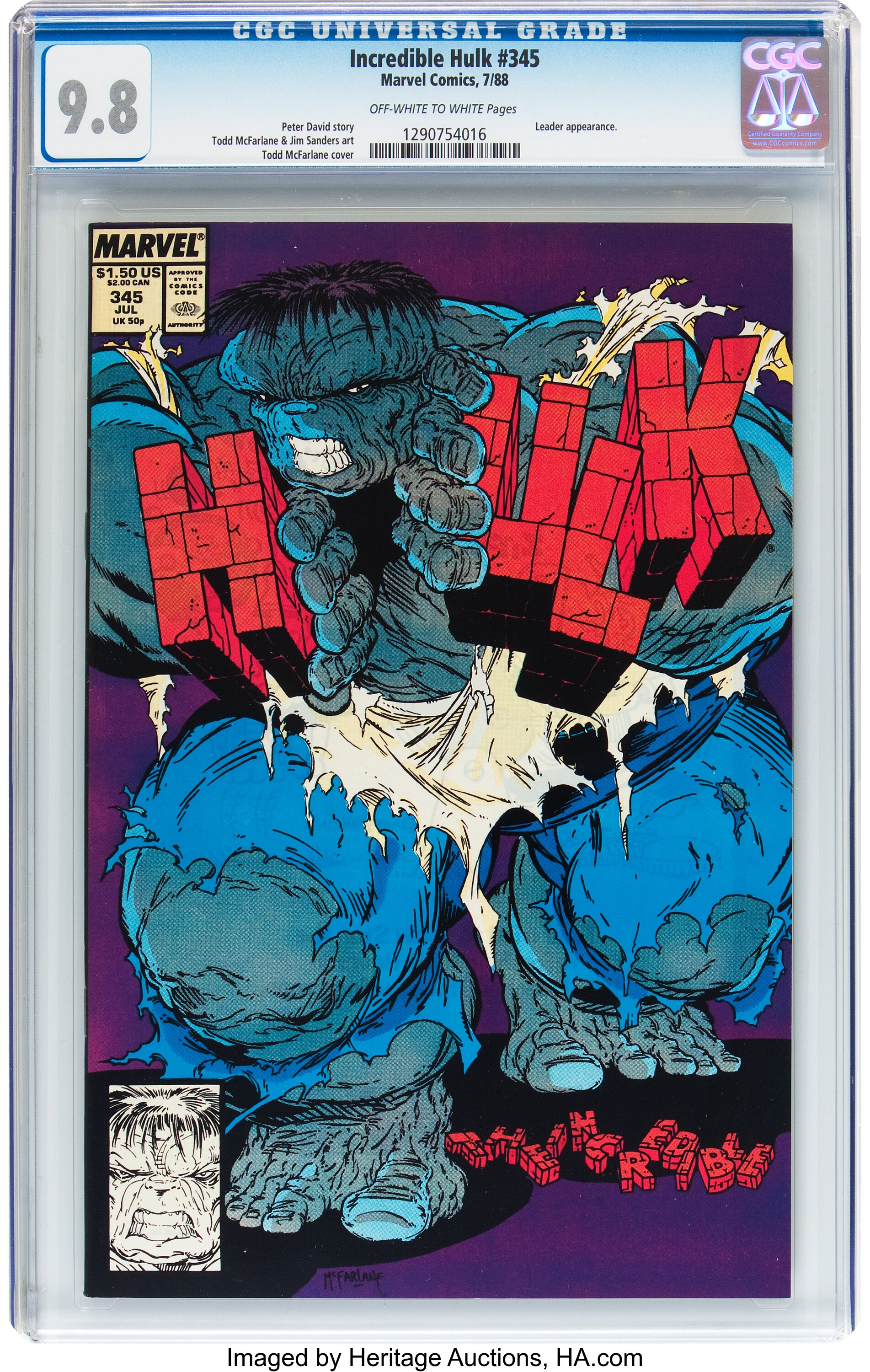 How Much Is The Incredible Hulk 345 Worth Browse Comic Prices Heritage Auctions