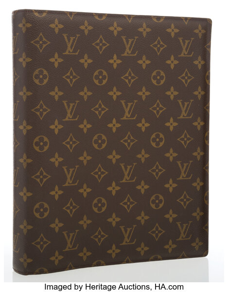 LOUIS VUITTON Agenda Monogram Canvas Notebook Cover Brown-US