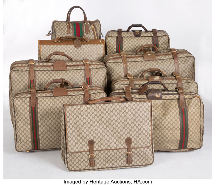 Gucci travel luggage sets sale