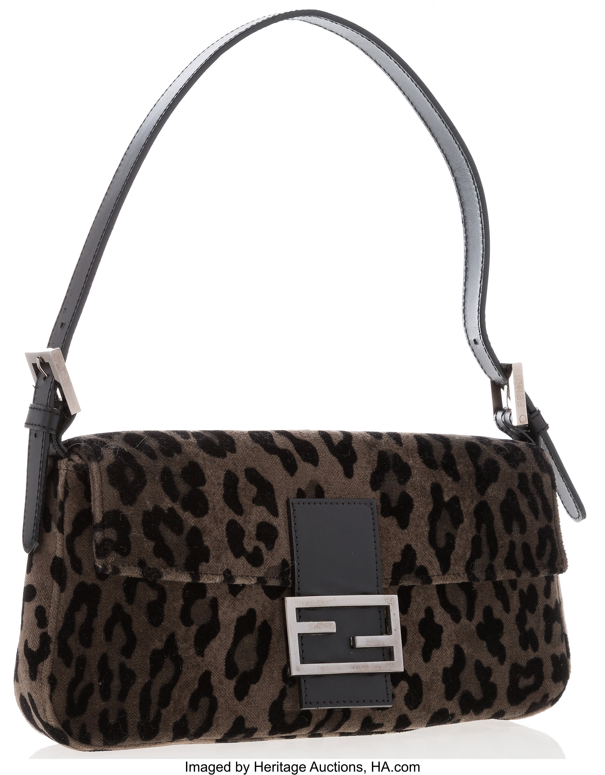 Fendi Animal Print Baguette Bag. Very Good Condition. 10