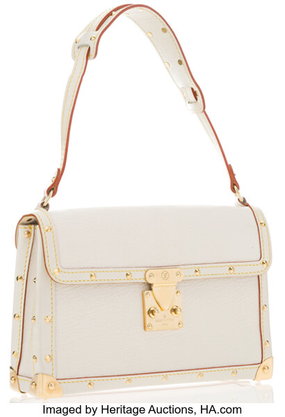 Superb Louis Vuitton Rift model bag White Multiple colors Leather Cloth  ref.172653 - Joli Closet