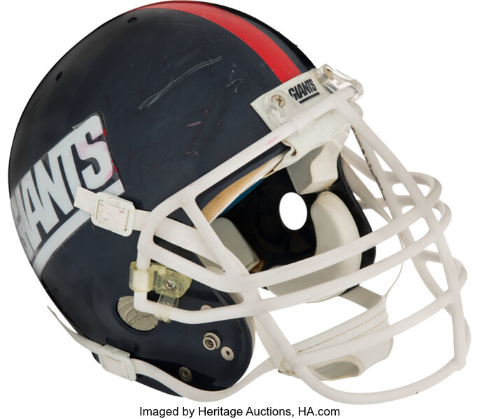 New York Giants - 1990's ERA NFL Authentic Football Helmet — What