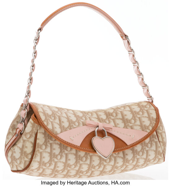 DIOR ROMANTIQUE PINK MONOGRAM BAG