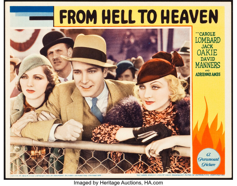 From Hell To Heaven Paramount 1933 Lobby Card 11 X 14 Lot Heritage Auctions