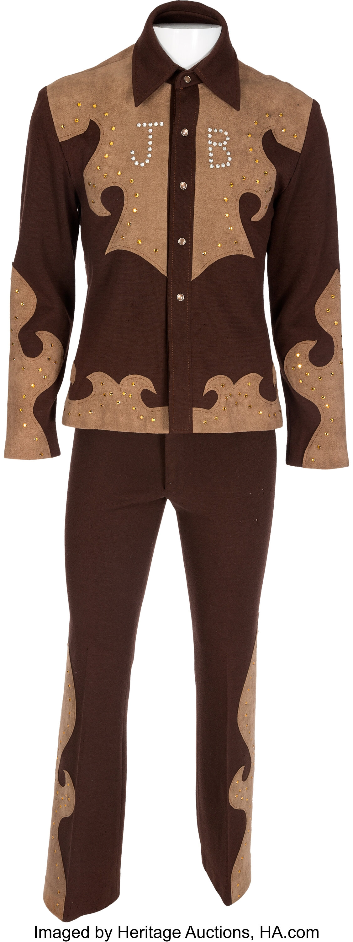 James Brown Western-Style Funky Suit, Circa 1977.... Music | Lot #89511 ...