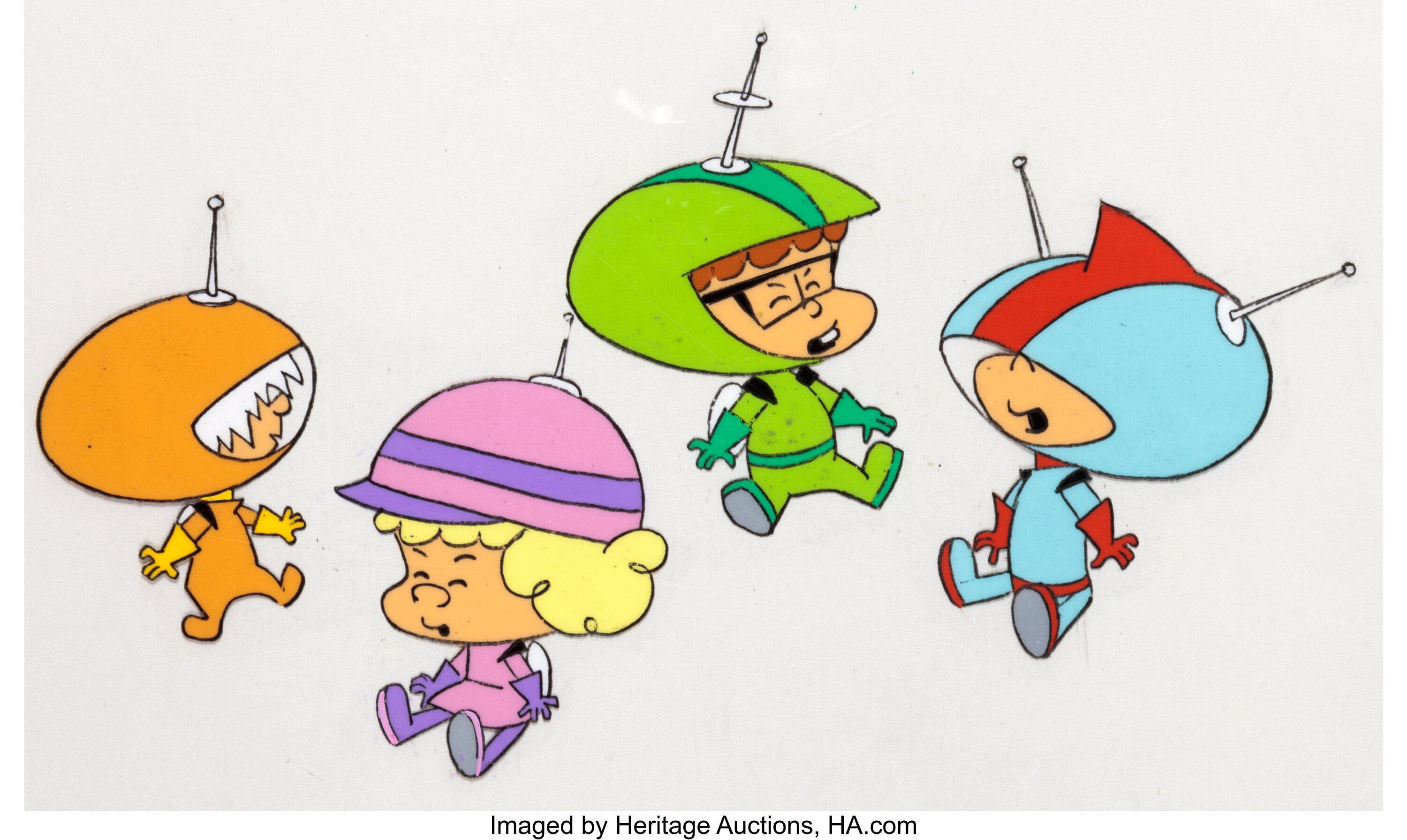 The Space Kidettes Production Cel Hanna Barbera 1966 Lot 954 Heritage Auctions