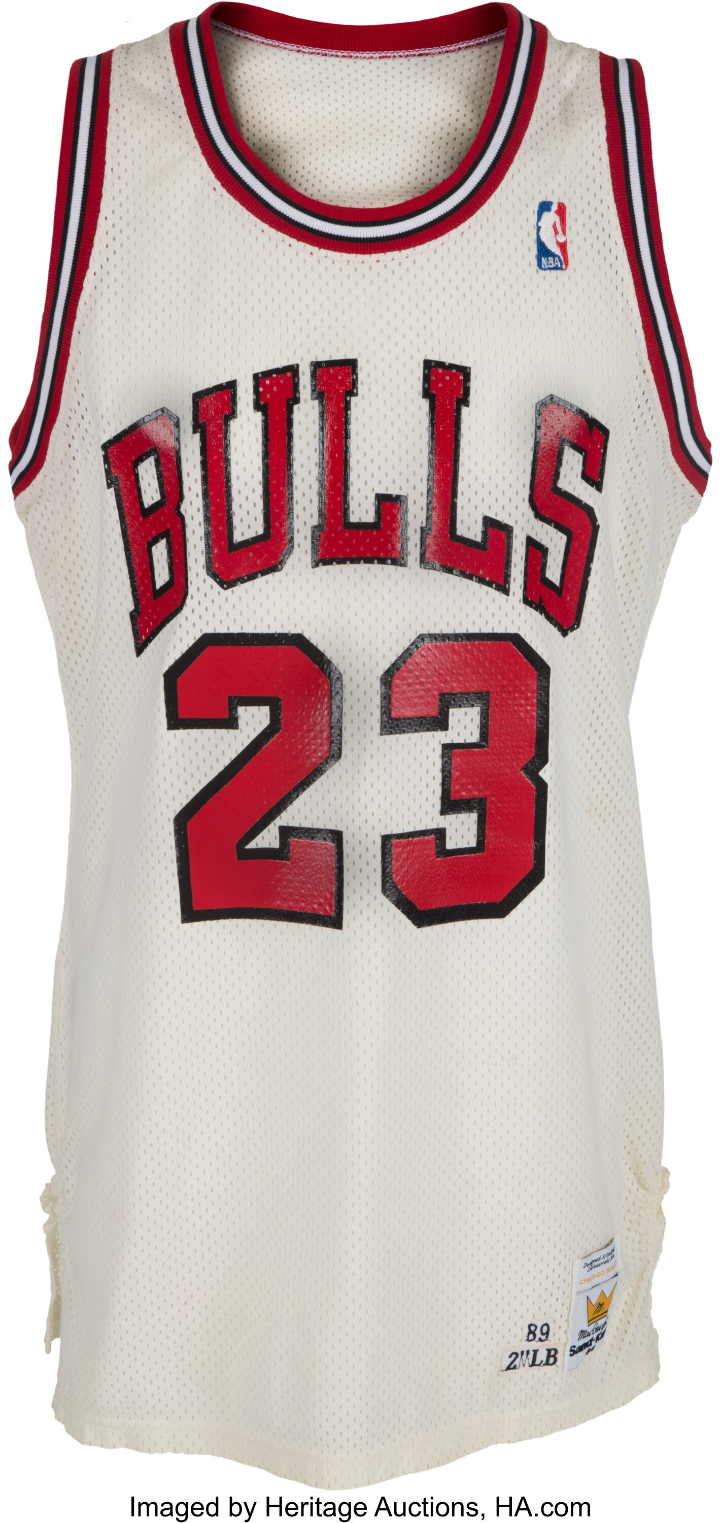 1989-90 Michael Jordan Game Worn Chicago Bulls Jersey.