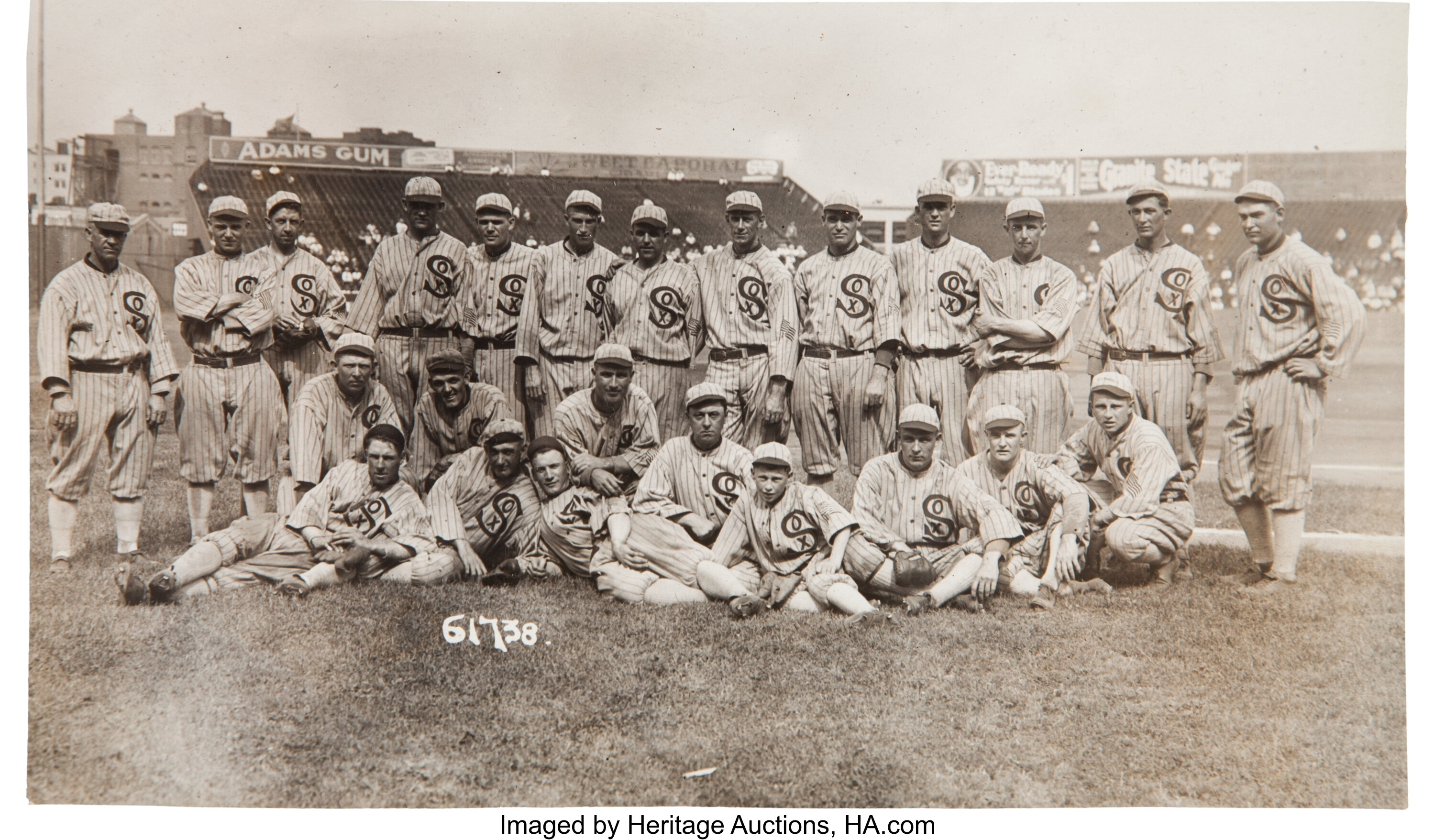 Lot Detail - 1917 Eddie Cicotte Chicago White Sox Game-Used