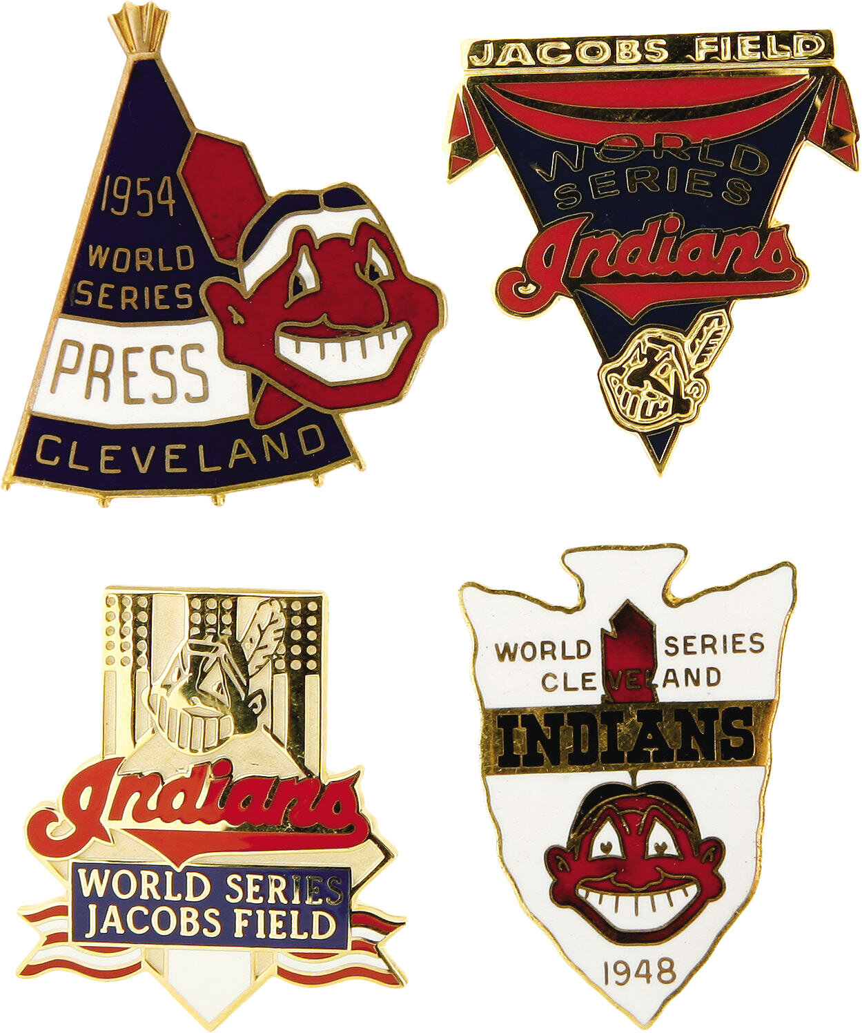 Cleveland Guardians 'Chief Wahoo' Enamel Pin - Distinct Pins