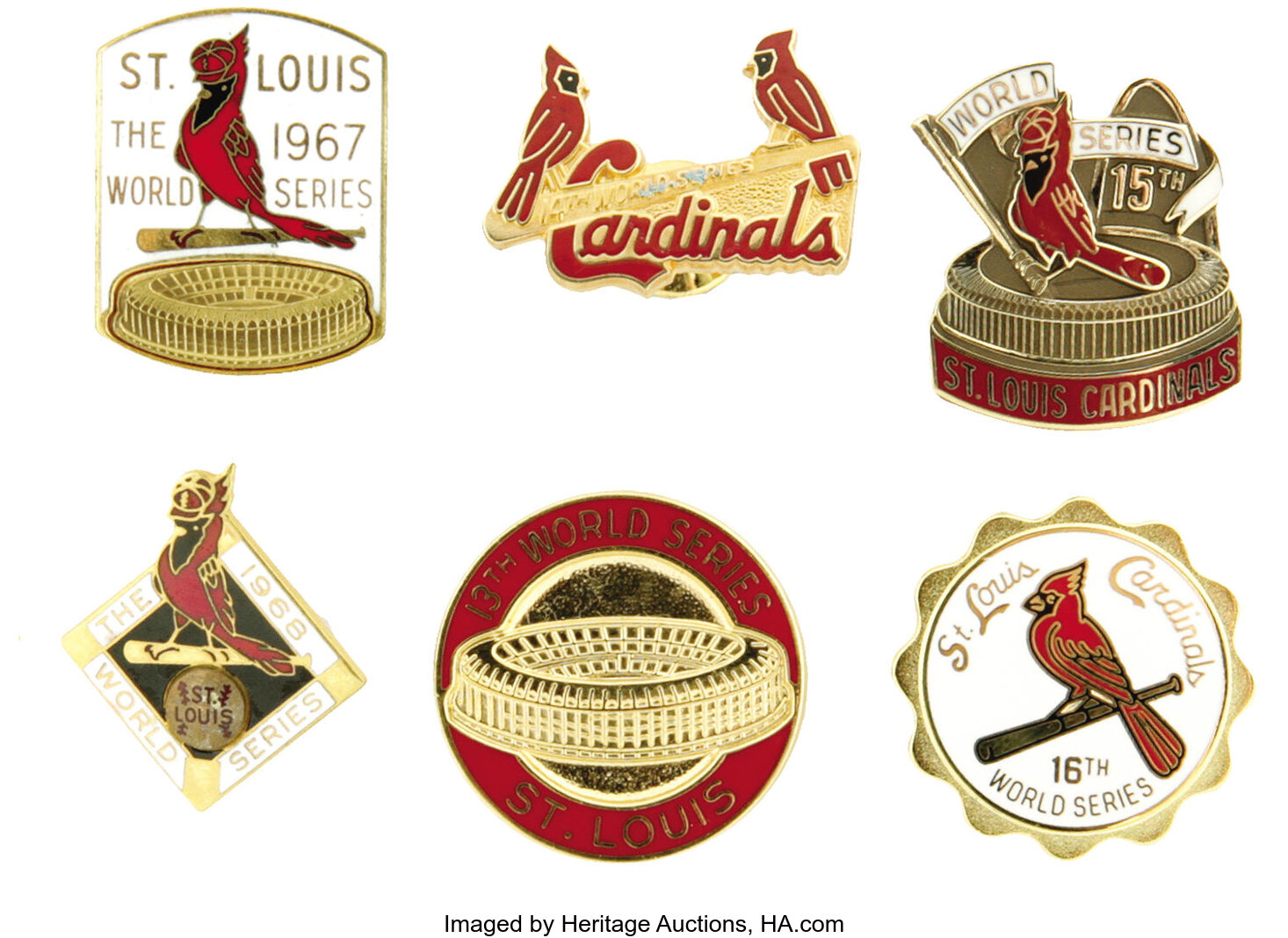 St. Louis Cardinals Vintage Logo Pin - 1967