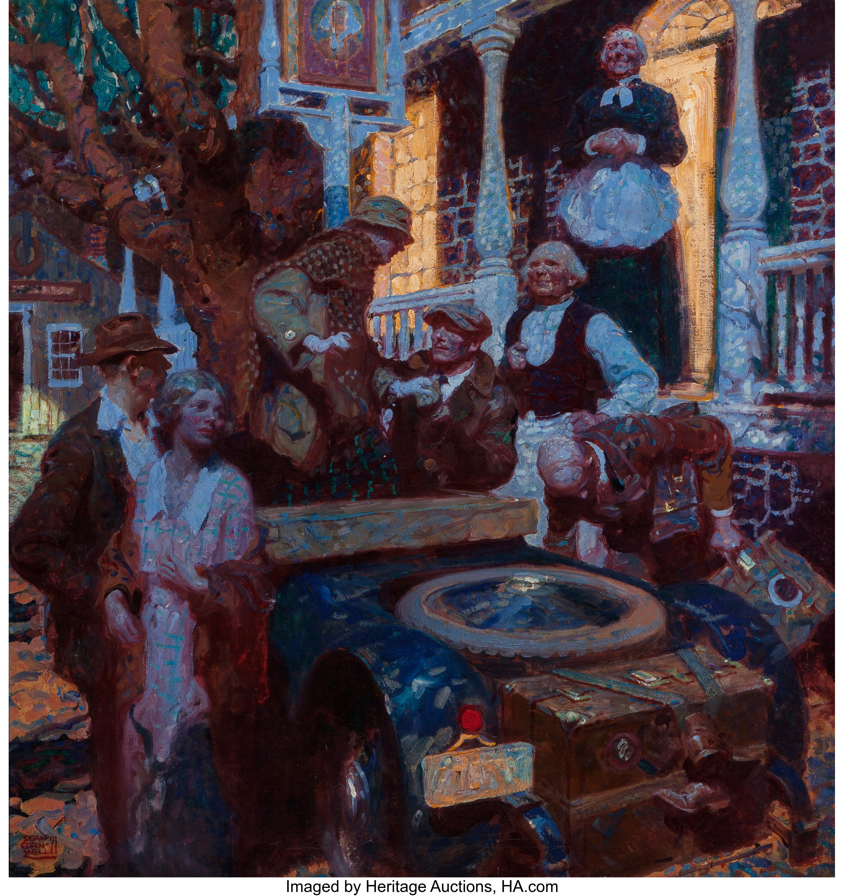 Dean Cornwell American 1892 1960 The Great Things Of Lot 68061 Heritage Auctions