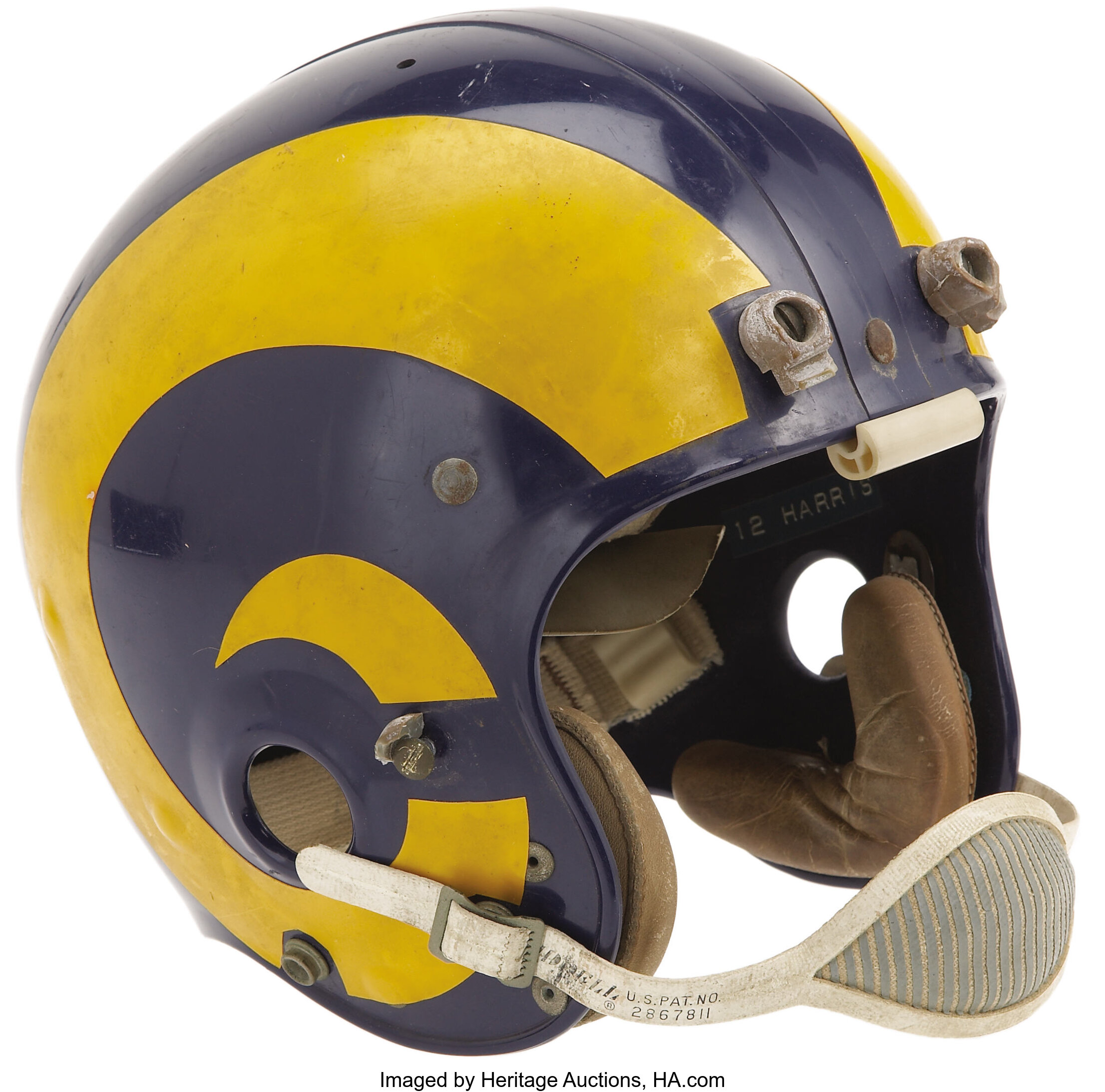 Lot Detail - 1973-74 James Harris Los Angeles Rams Game-Used Road Jersey