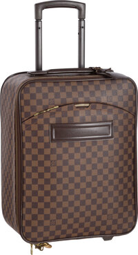 A RED EPI LEATHER ALZER 65 HARDSIDED SUITCASE, LOUIS VUITTON