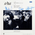 A-ha Signed 