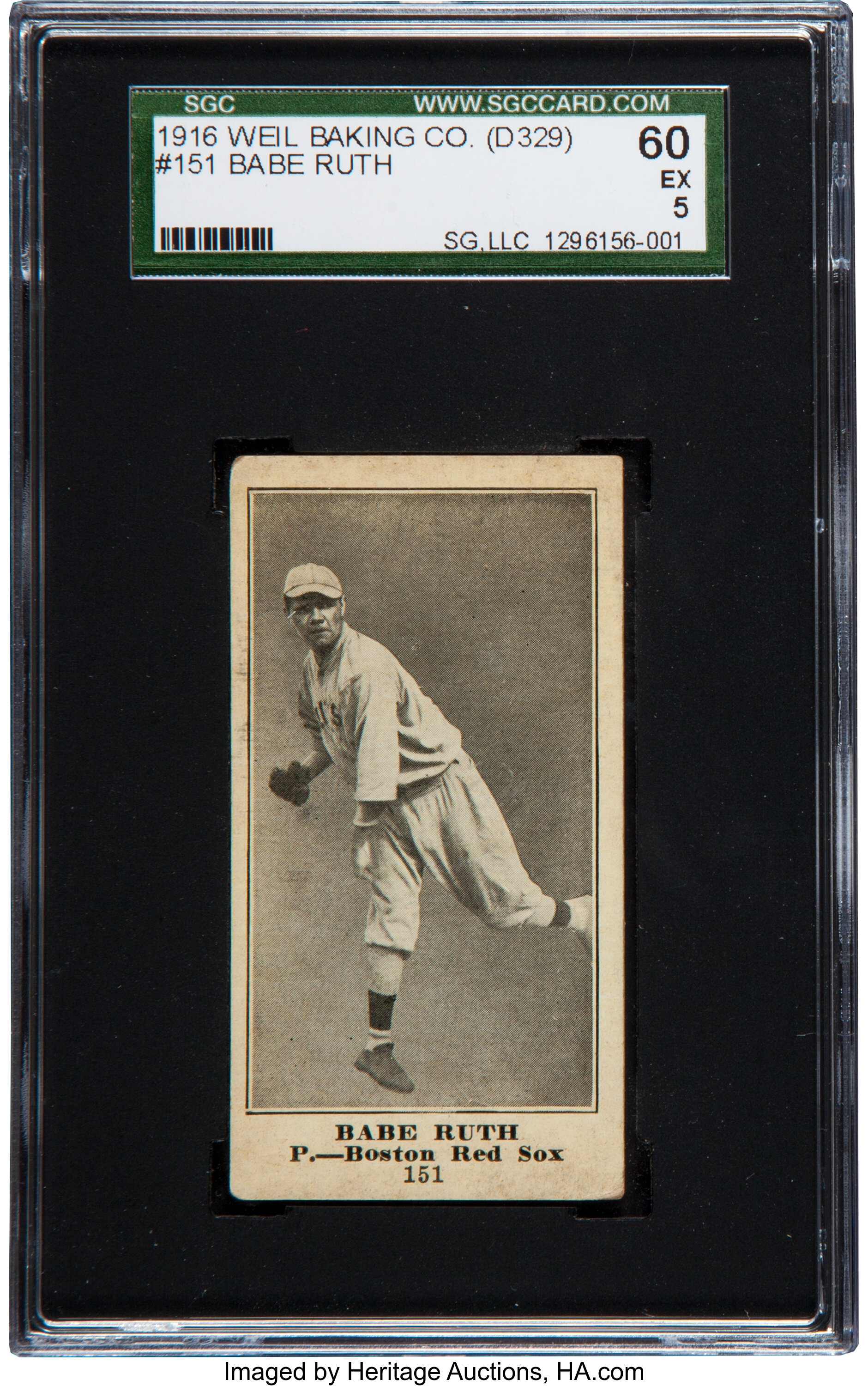 Babe Ruth Autographs and Memorabilia Guide, Exemplars, Top List