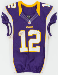 Percy Harvin Minnesota Vikings Historic Logo Nike Game Jersey - White