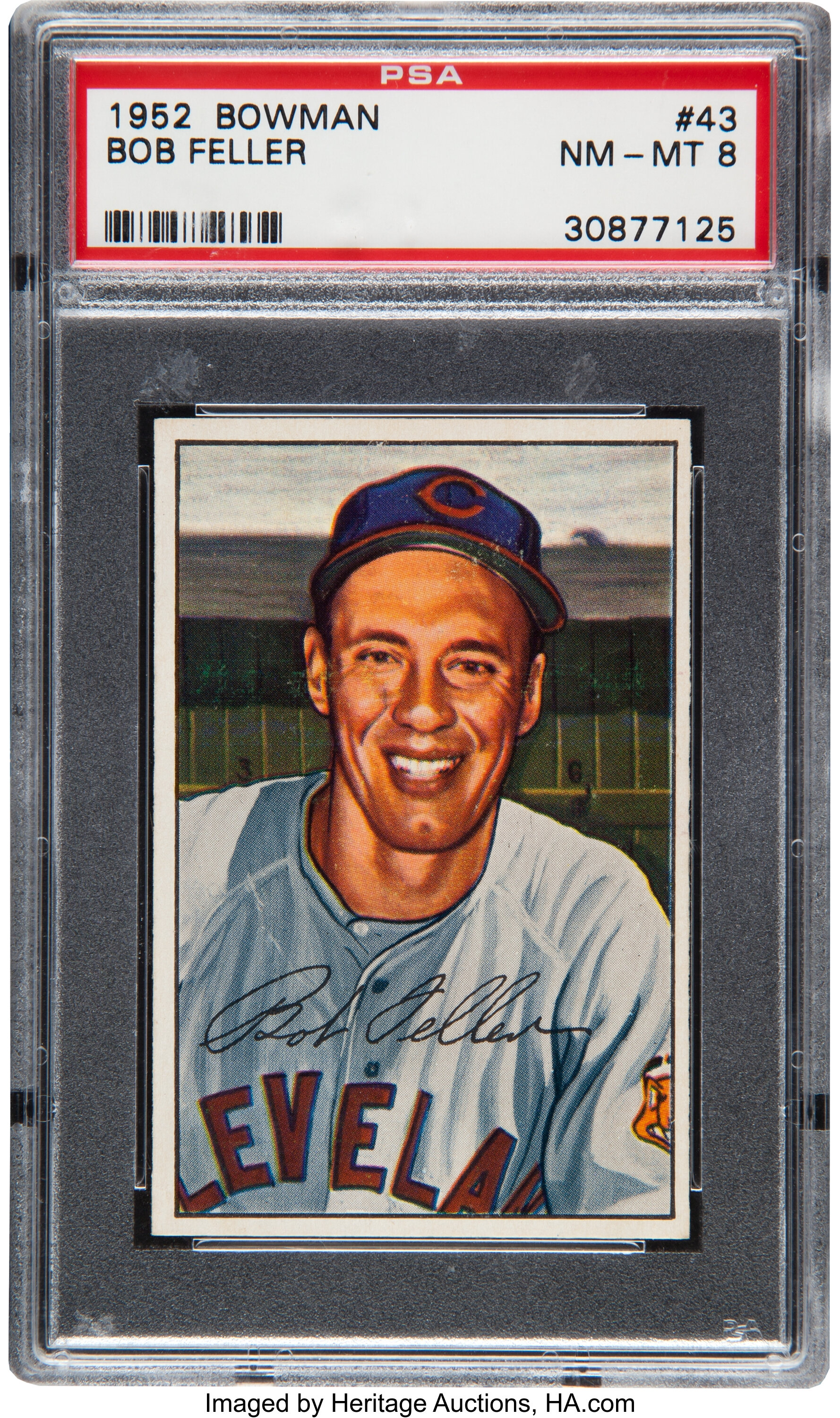 1951 Bowman Bob Feller