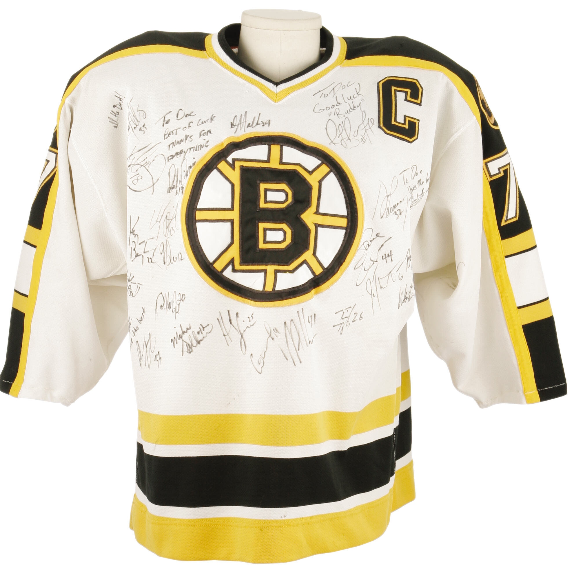 Ray Bourque Boston Bruins Autographed Jersey - NHL Auctions