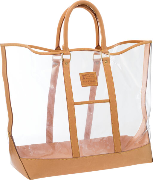 Louis Vuitton Clear Vinyl Centenaire Weekend Tote Bag by Isaac