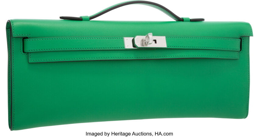 Hermes Kelly Cut Swift Calfskin Clutch