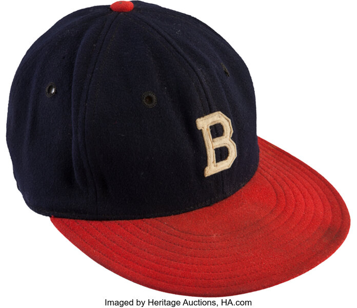 VIntage Boston Red Sox Game-Worn Hat