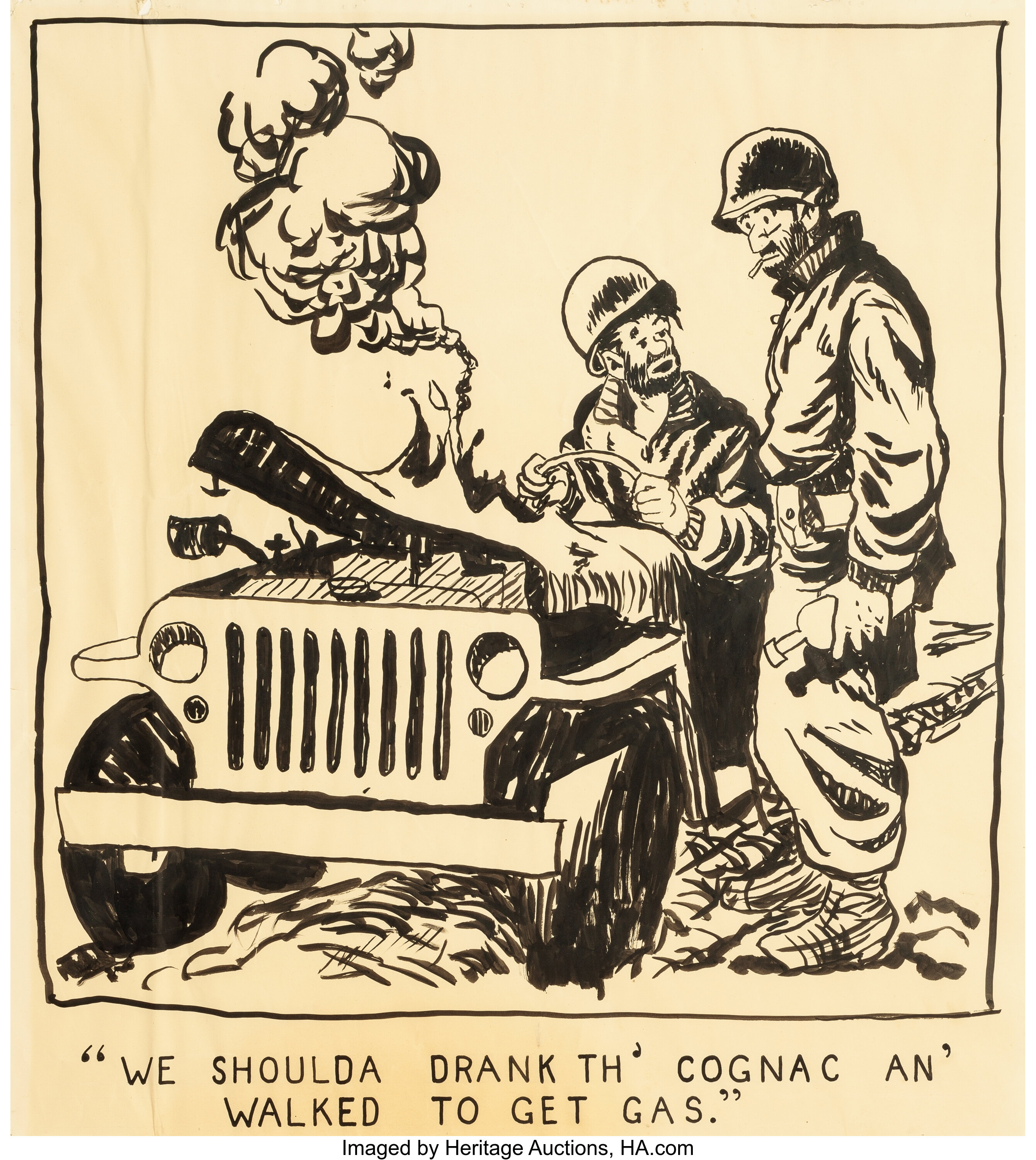 bill mauldin cartoons ww2