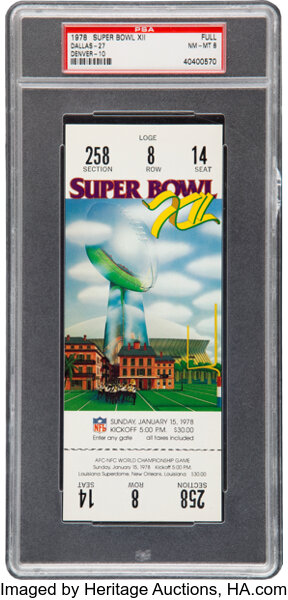 highest superbowl ticket