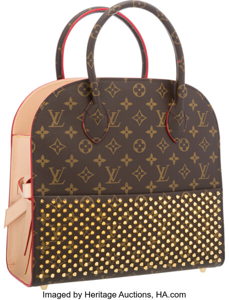 Louis Vuitton Limited Edition Christian Louboutin Shopping Bag