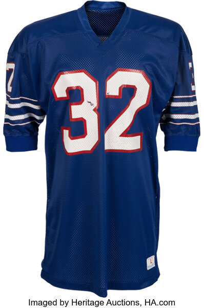 1972-73 OJ Simpson Game Worn Buffalo Bills Jersey Sourced From, Lot #82797