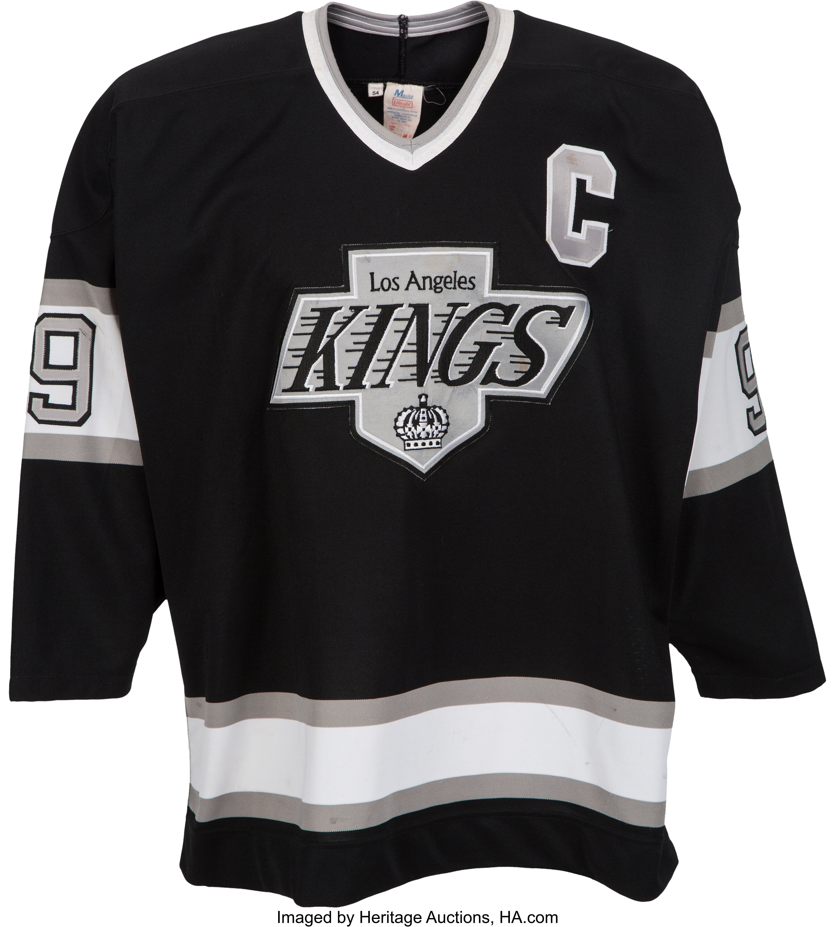 Wayne Gretzky Los Angeles Kings 1991 1992 Game Used Jersey - Game Used Only