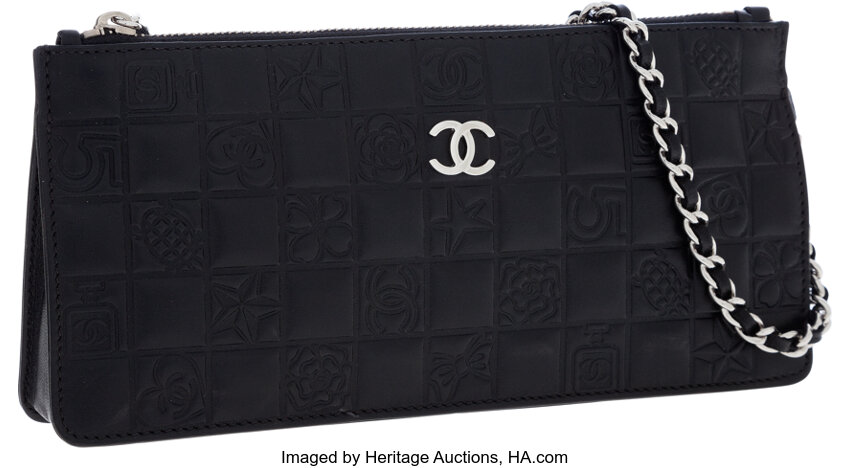 Chanel Black Clutch Bag Agneau MDCB Noir. Sac Pochette. Lambskin, Luxury,  Bags & Wallets on Carousell