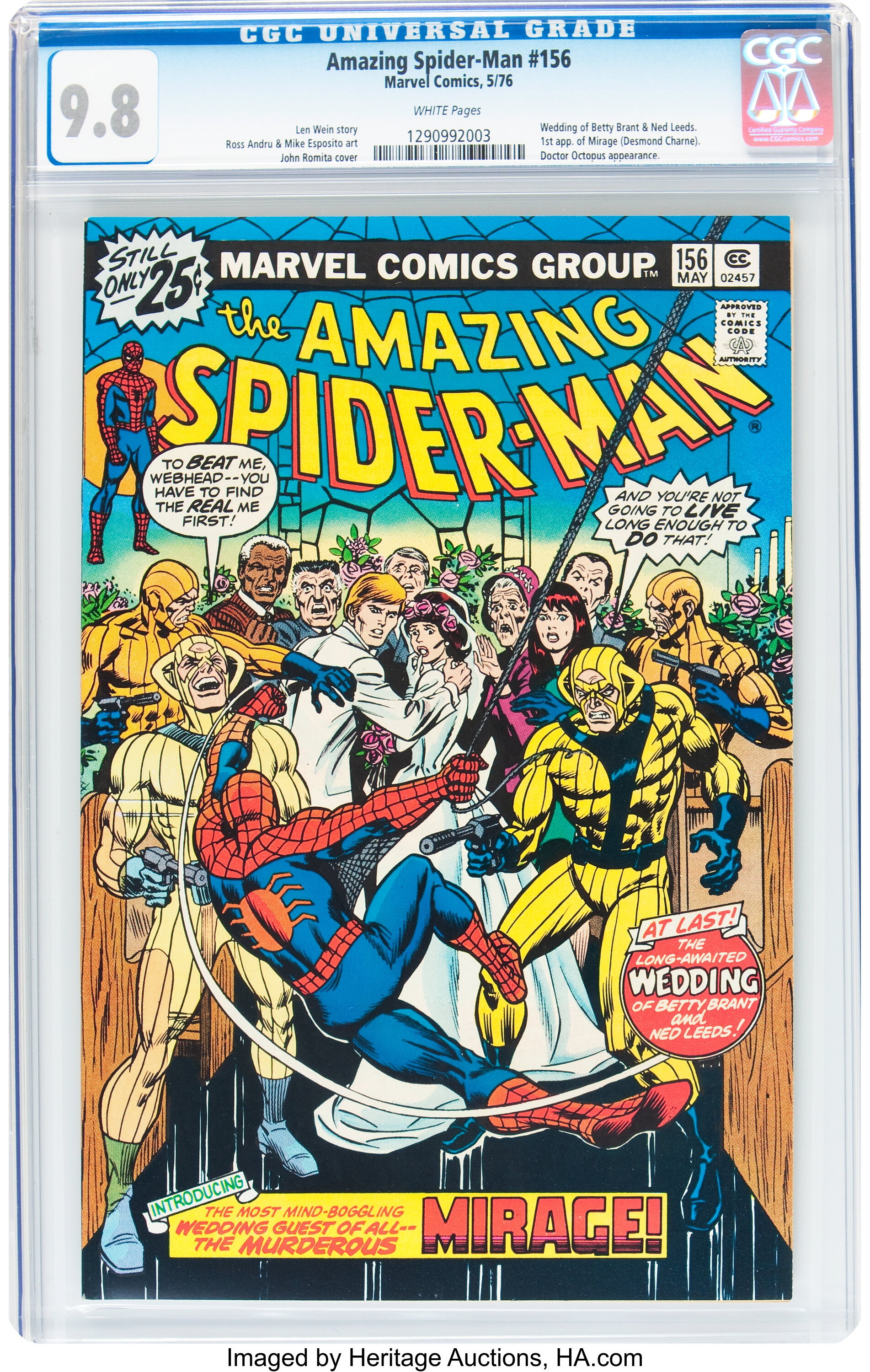 How Much Is The Amazing Spider-Man #156 Worth? Browse Comic Prices |  Heritage Auctions