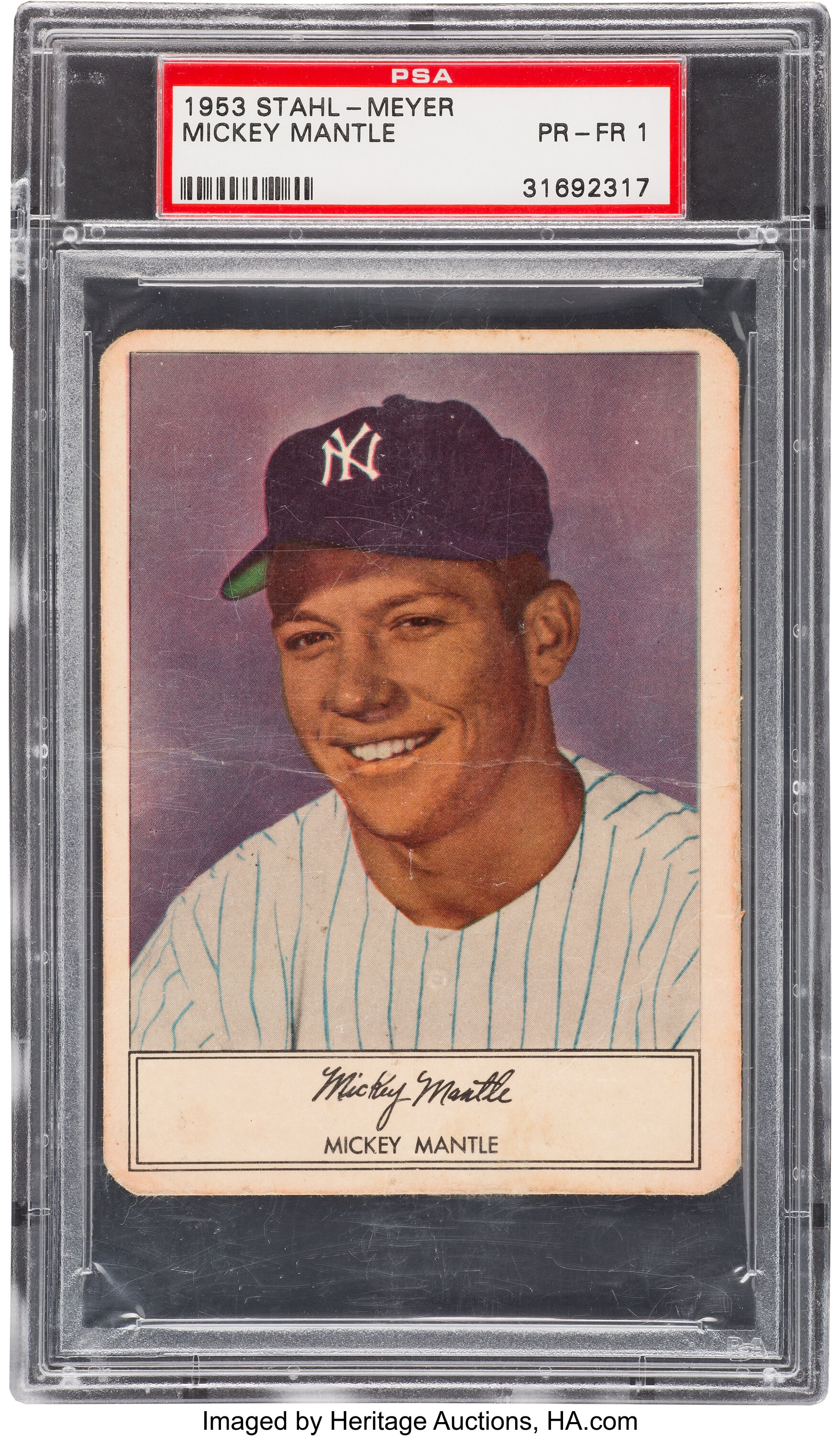 PSA Graded Baseball Cards (1953-1986)