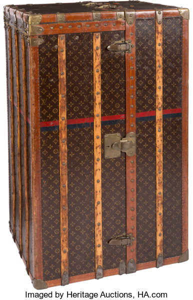 Sold at Auction: Louis Vuitton Monogram Wardrobe Trunk