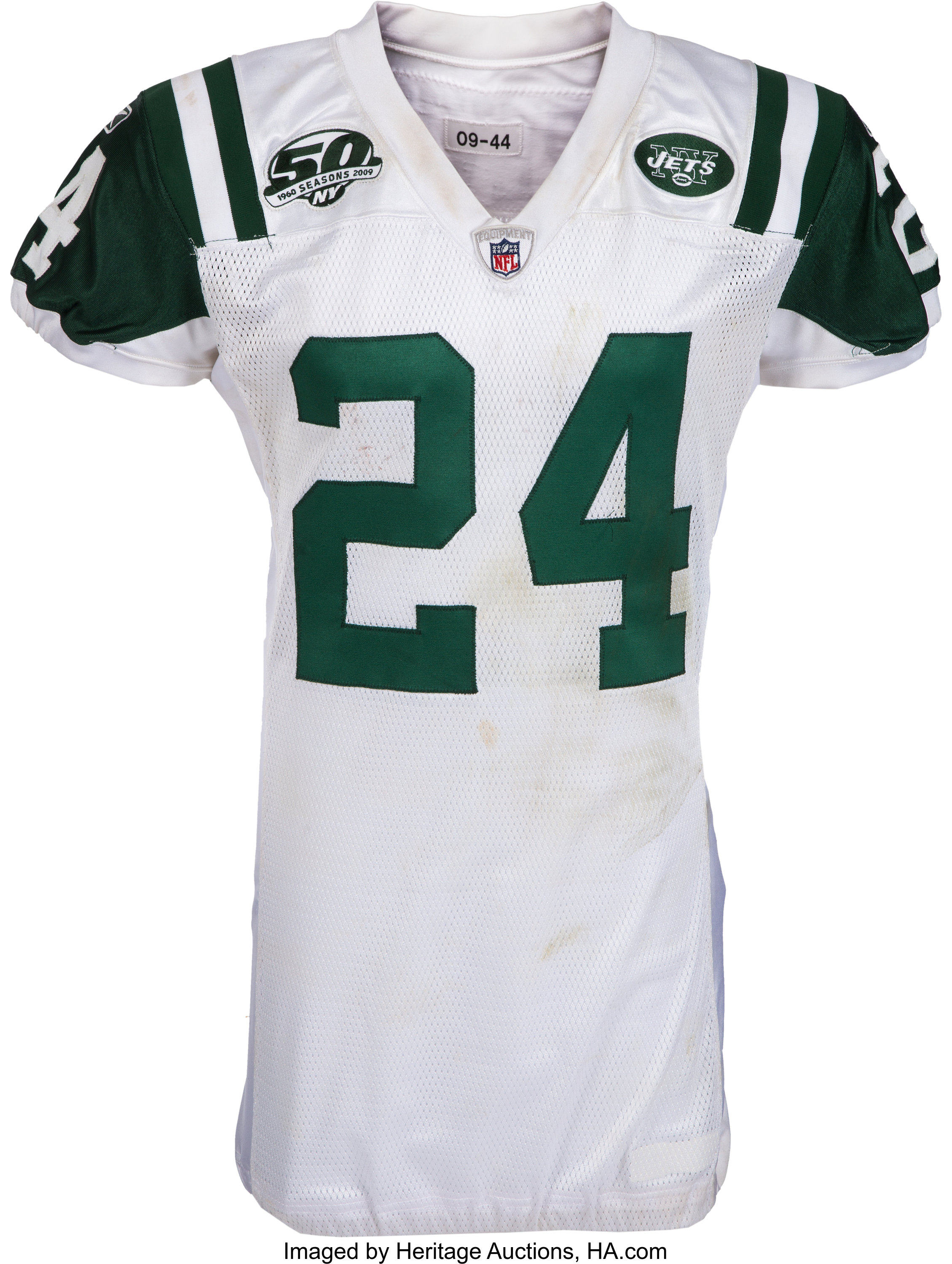 Mitchell & Ness Men's New York Jets Darrelle Revis #24 2009 Green