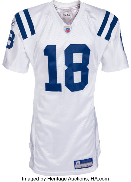 Peyton Manning Jerseys at Auction Represent Start, End of Hall of